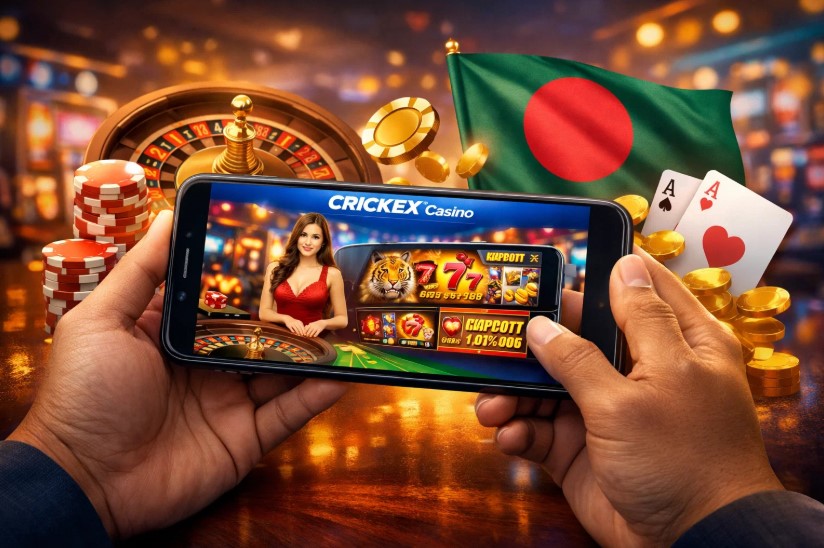 বাংলাদেশে Crickex মোবাইল অ্যাপ ইন্টারফেস—স্পোর্টস বেটিং ও ক্যাসিনো নেভিগেশন